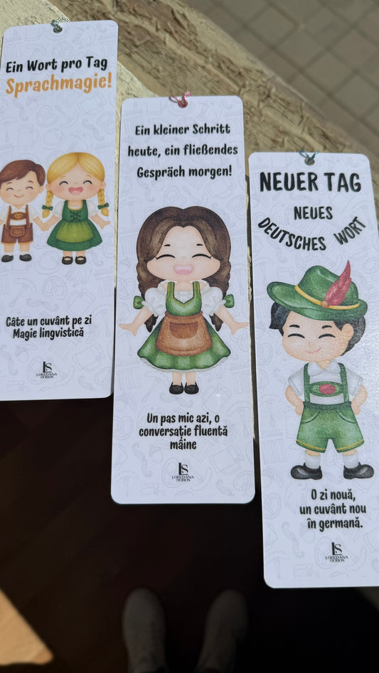 Semne de Carte Educaționale – (Der/Die/Das, Plural, Vocabular)