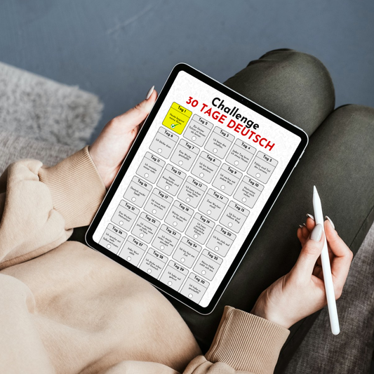 Challenge 30 Tage Deutsch