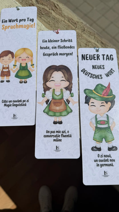 Semne de Carte Educaționale – (Der/Die/Das, Plural, Vocabular)