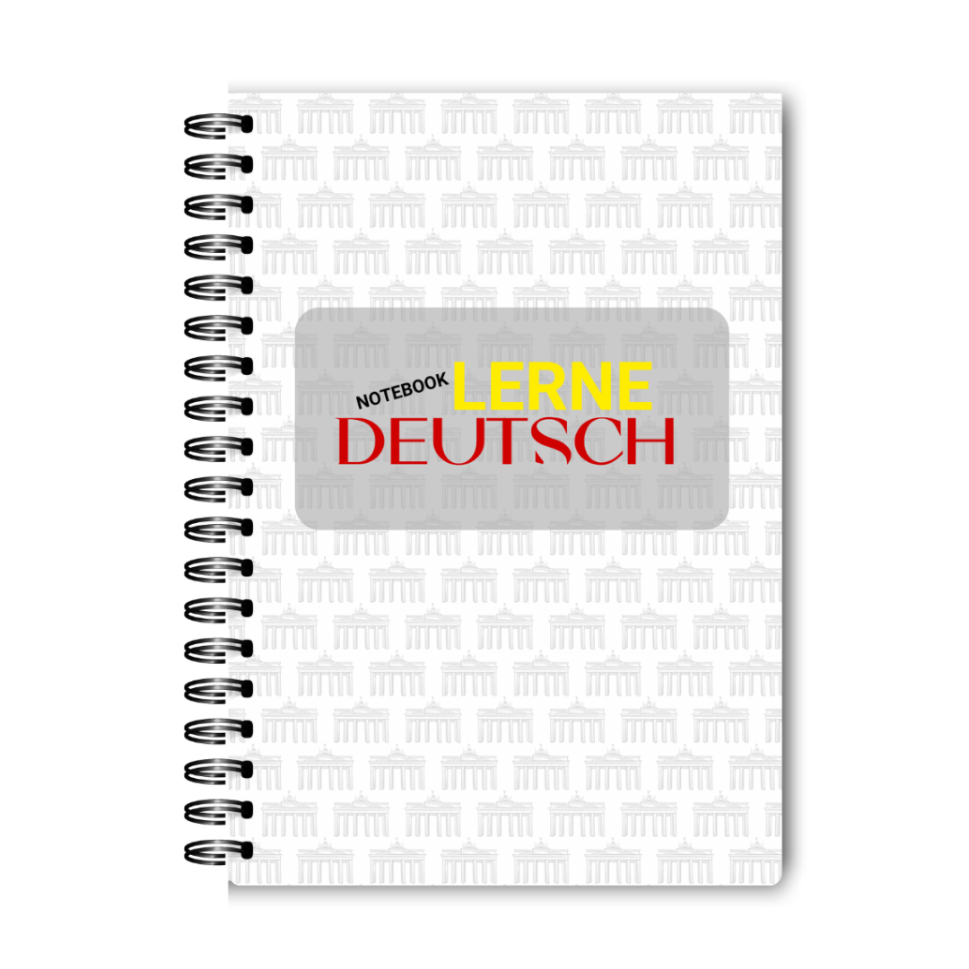 Caiet de Notițe pentru Învățarea Limbii Germane