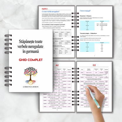 Ghid - Stăpânește verbele neregulate în germană